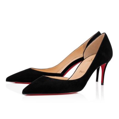 Tacones Iriza Christian Louboutin Mujer - Negros - 1215164M026